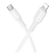 USB кабель для быстрой зарядки HOCO X120 Type-C / Lightning PD 27W 1 м Белый - изображение 1