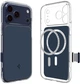 Панель Spigen Thin Fit MagSafe Case для Apple iPhone 17 Pro Clear Navy Blue (8800283316063) - зображення 8
