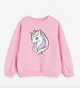Світшот для дівчинки H&M 110-116 рожевий з єдинорогом - изображение 1