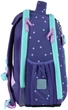 Рюкзак школьный Kite Education 555S для девочки Фиолетовый 36.5x27x15.5см 14 л Ортопедический каркасный 1-4 класс (K26-555S-3) - изображение 4