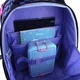 Рюкзак шкільний Kite 555S Kuromi для дівчинки Чорний 36.5x27x15.5см 14 л Ортопедичний каркасний 1-4 клас (HK26-555S-3) - зображення 13