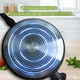 Сковорода з кришкою з антипригарним гранітним покриттям 32 см Top Kitchen TK-00096 алюмінієва, для всіх видів плит - зображення 3