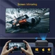 Проектор X7 Android: Яскравість 600 Ansi Lumens, 1920x1080P, Автофокус та Корекція Keystone - изображение 2