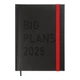 Еженедельник Buromax датированный 2026 PLANS, А5 черный (BM.21122-01) - изображение 1