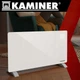 Стеклянный электрический обогреват Kaminer Zelva 2500 Вт с управлением через WiFi и пультом Белый (26573) - изображение 3