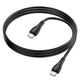 Провод для зарядки Type-C на Type-C Borofone BX121 60W, 1 м. Чёрный (1011121-Black) - изображение 4