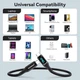 Кабель aceyoon USB C-USB C со светодиодным дисплеем 2м - изображение 6