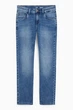 Голубые узкие джинсы Skinny для подростка мальчика 170 см (14+Y) C&A - изображение 4