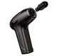 Портативный компактный ручной массажер пистолет массажер Massage Gun Hoco для спины и всего тела 4 в 1 черный - изображение 5