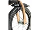Детский двухколесный велосипед Viccabe Sport 6100-88A-14 стальная рама 14" надувные колеса складной с корзиной регулировки наклона руля дополнительными колесами, светящимися колокольчиком багажником белый - изображение 8