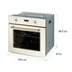 Духовка под застройку Klarstein Elizabeth 70 л 2200 Вт от 50 до 250 °C (10034881) - изображение 8