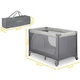 Дитяче ліжечко-манеж Ricokids RK-240 з транспортною сумкою світло-сіре (724000) - изображение 12