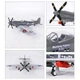 Конструктор WANGE Винищувач P-51 Mustang (256 деталей). - зображення 4