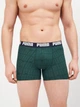 Набор трусов боксеров мужских хлопковых Puma Men Logo Print Boxers 2P 94712404 M 2 шт Green/Blue (8720245967136) - изображение 2