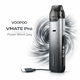 Многоразовая электронная сигарета Voopoo Vmate Pro Power Whorl Grey pod-система до 30 Вт под система Вупу Вмэйт 900мАч боковая заправка серая - изображение 1