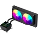 Система рідинного охолодження процесора GameMax Glacier 240 LCD PWM 280W 240 мм 2000 об/хв Black - зображення 1