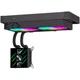 Система рідинного охолодження процесора GameMax Glacier 240 LCD PWM 280W 240 мм 2000 об/хв Black - зображення 3