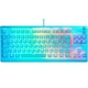Клавіатура ігрова SteelSeries Apex 3 TKL UA провід 1.8м RGB підсвічування USB Aqua (64933) - зображення 1