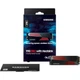 Накопитель SSD Samsung 990 Pro with Heatsink M.2 2280 2TB R 7450 MB/s W 6900 MB/s Black (MZ-V9P2T0CW) - изображение 8
