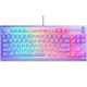 Клавиатура игровая SteelSeries Apex 3 TKL UA провод 1.8м RGB подсветка USB Lavender (64940) - изображение 1