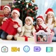 Дитячий цифровий фотоапарат A-Toys Kids Kitty 1080p-20 Мп Full HD фото/відео, ігри Рожевий + Карта пам'яті 16Гб - зображення 7