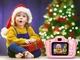 Дитячий цифровий фотоапарат A-Toys Kids Kitty 1080p-20 Мп Full HD фото/відео, ігри Рожевий + Карта пам'яті 16Гб - зображення 8