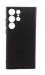 Чехол Silicone Case для Samsung Galaxy S23 Ultra бампер с микрофиброй черный - изображение 1