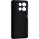 Чохол Silicone Case для Motorola G15 бампер силіконовий з мікрофіброю колір чорний - зображення 2
