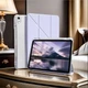 Чехол обложка Transparent Y-Fold desing + Right Pencil Holder BBM1 для iPad 10 2022/2024 10.9"/iPad 11" 2025 (A16) Сиреневый - изображение 8