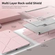 Чехол обложка Transparent Y-Fold desing + Right Pencil Holder BBM1 для iPad 10 2022/2024 10.9"/iPad 11" 2025 (A16) Розвый - изображение 6