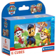 Кубики-пазл Paw Patrol — 6 елементів Clementoni 40658 - зображення 1