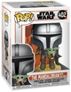 Фигурка Мандалорец, летящий с малышом - Funko Pop! STAR WARS #402 THE MANDALORIAN - изображение 1