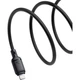 Кабель Baseus Silky Series USB-C to Lightning 20W 1m Black (P10377700113-00) [155530] - изображение 3