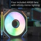 Корпус AeroCool P500C-G-BK-v1 Black (ACCM-PN01043.11) [146677] - изображение 8