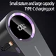 USB-тример для тканин з цифровим дисплеєм, акумуляторна машинка для видалення катишків з одягу, чорний - зображення 3