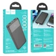 Універсальна Мобільна Батарея Power Bank Hoco J121 Fast 22.5W+PD20W fully compatible with digital display 10000 mAh Чорний - изображение 2