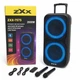 Акустическая переносная колонка ZXX-7575 300 Вт аккумуляторная с микрофонами 80х39х33 см - изображение 1