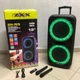 Акустическая переносная колонка ZXX-7575 300 Вт аккумуляторная с микрофонами 80х39х33 см - изображение 6
