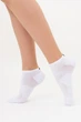 Носки короткие унисекс из хлопка Giulia US1 SHORT TREKKING 40/42 White, хлопковые носки для спорта - изображение 2