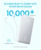 Универсальная мобильная батарея Anker Zolo 10000mAh 22.5W White (A110DH21) - изображение 5