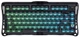 Геймерська магнітна механічна клавіатура з HOT SWAP GRAVASTAR Mercury V75, HE Magnetic Switch, 8k, RGB, 80key УКР/АНГЛ Stealth Black/Чорна (GS_V75_XTAL_BLK) - зображення 1