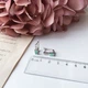 Серебряные серьги с натуральным изумрудом 0.538ct (1764831) - изображение 6