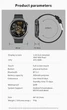 Розумний смарт годинник Smart Watch 4you SPACE круглий екран 1.43" AMOLED з функцією дзвінків перегляд повідомлень CORAL PINK - зображення 5