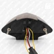 Фонарь задний 01 для мотоциклов BMW F 650 F 800 G 650 R 1200 светодиодный (LED) хром корпус тонированный - изображение 3