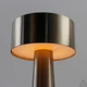 Настольная лампа сенсорная светодиодная ESLLSE DOWN LIGHT с аккумулятором 1200 mA Серебристая 10317 - изображение 3