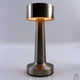 Настольная лампа сенсорная светодиодная ESLLSE DOWN LIGHT с аккумулятором 1200 mA Серебристая 10317 - изображение 6