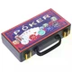 Набор для покера в пластиковом кейсе Poker game set Zelart 100 фишек - изображение 1