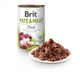 Корм вологий Brit Care Pate and Meat для дорослих собак з качкою 400 г 8595602557424 - изображение 2