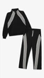 Спортивний костюм толстовка+штани для дівчинки Viz Viz 368 140 см Чорний shop (2000999413643) - зображення 1
