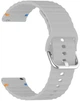 Ремешок BeCover Ribbed Tape (20mm) для Samsung Galaxy Watch Active/Active 2 (40/44mm) / Gear S2/S2 Classic / Gear Sport Lite Gray (BC_714871) - изображение 3